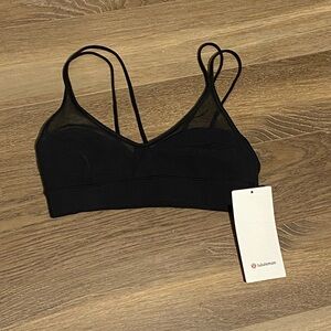 lululemon athletica Black Strappy Bralette